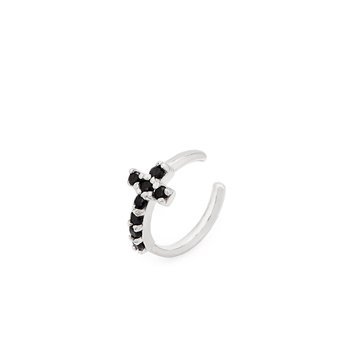 Brinco ear cuff cruz Prata