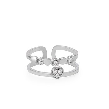 Anillo love plata