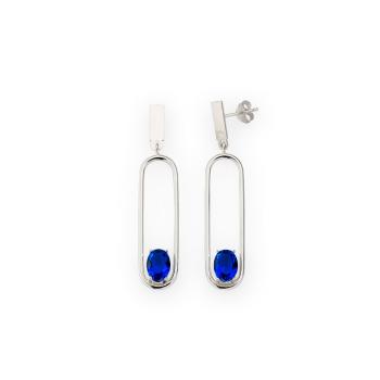 Pendientes Silver&Blue