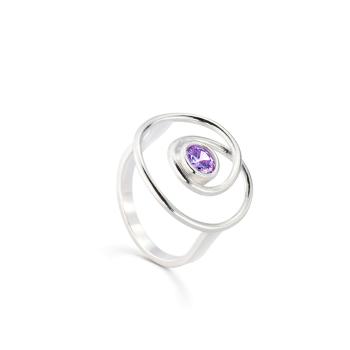 Anillo purple crystal maze