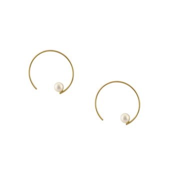 Pendientes Perla Oro