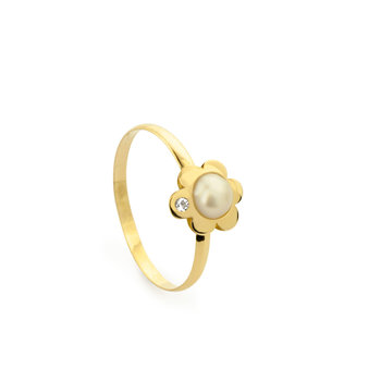 Anillo Flor Cultivada