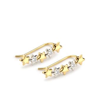 Pendientes gold stars