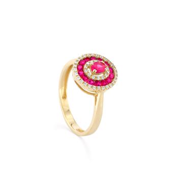 Anillo bright cherry