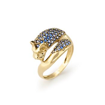 Anillo feline elegance