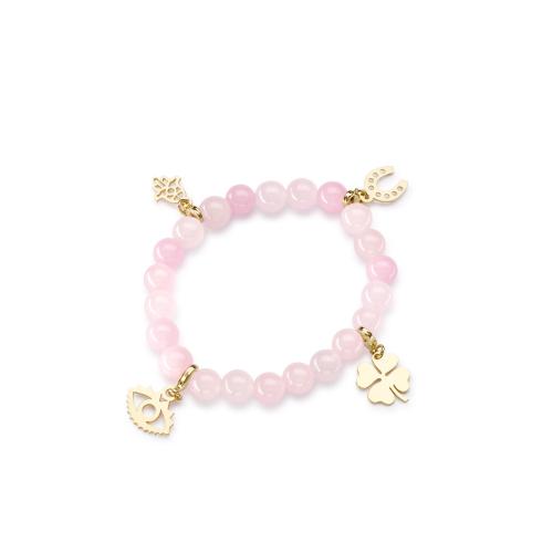 Bracciale Natural Pink Stones