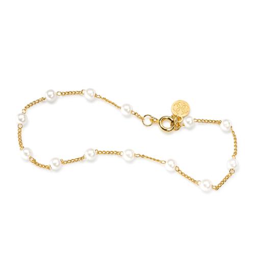 Pulsera Perlas Blancas