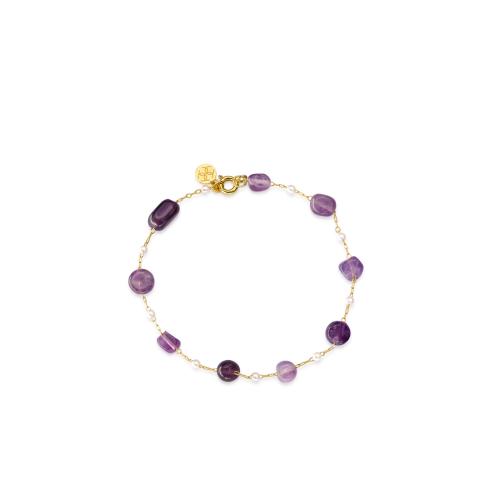 Pulsera piedras irregulares