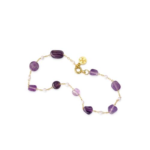 Pulsera piedras irregulares