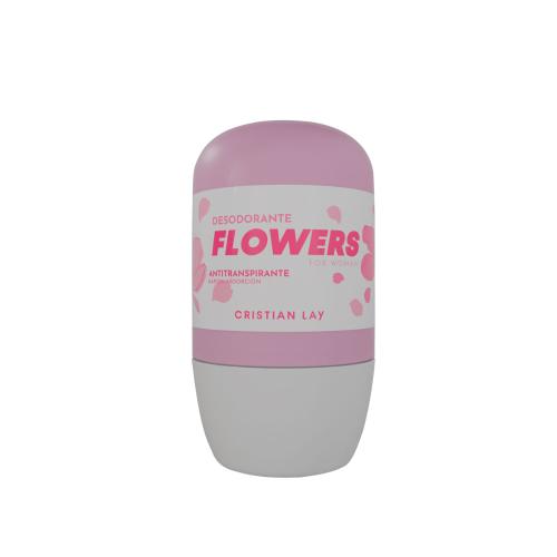 Deodorante roll-on antitraspirante Flowers per Donna