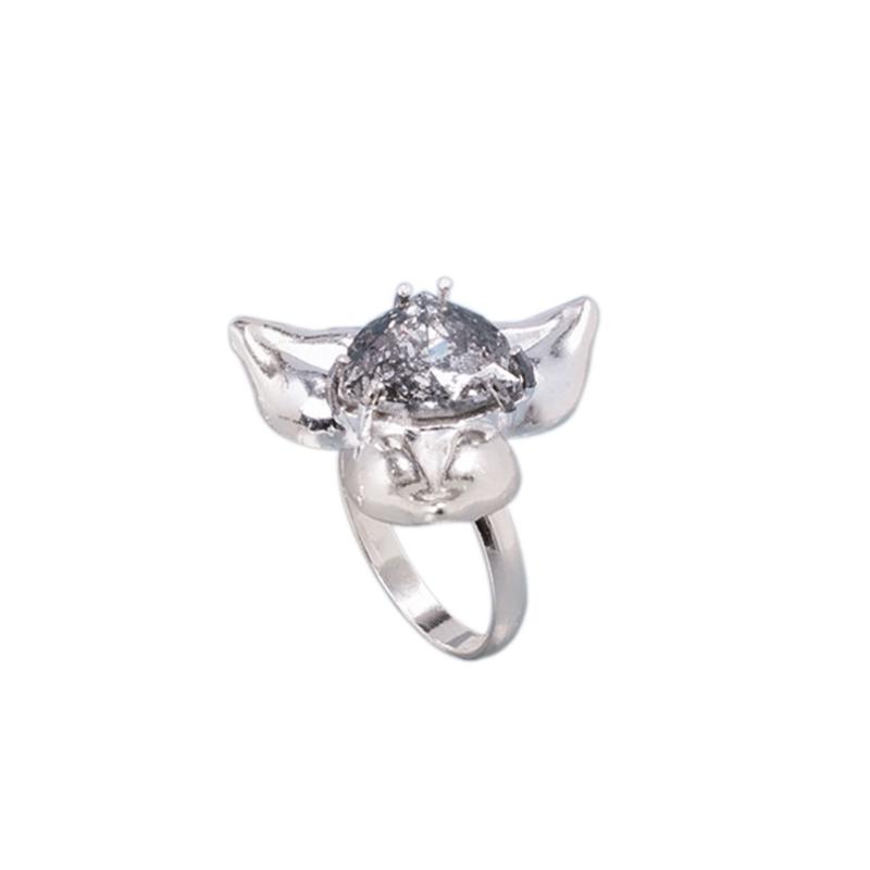 Anello crystal flower